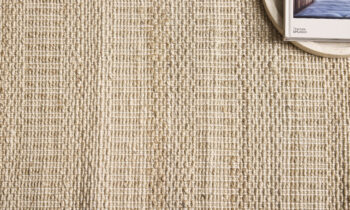 Diamond Carpets India, Ručne viazaný kusový koberec Clover J 22 Natural, 160x230, béžová, chodba / predsieň