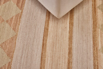 Diamond Carpets India, Ručne viazaný kusový koberec Cosmati DESP P121 Beige Mix, 80x150, béžová, chodba / predsieň