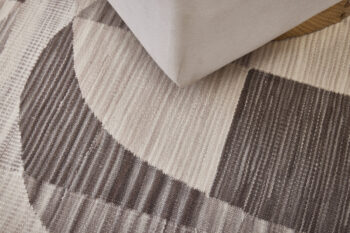 Diamond Carpets India, Ručne viazaný kusový koberec Da Vinci III DESP P115 Brown Stone Mix, 80x150, hnedá, obývacia izba