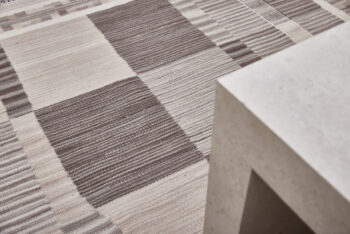Diamond Carpets India, Ručne viazaný kusový koberec Da Vinci III DESP P115 Brown Stone Mix, 80x150, hnedá, obývacia izba