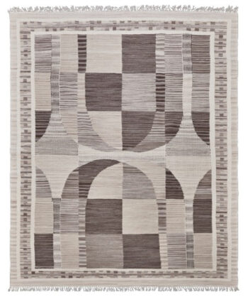 Diamond Carpets India, Ručne viazaný kusový koberec Da Vinci III DESP P115 Brown Stone Mix, 80x150, hnedá, obývacia izba