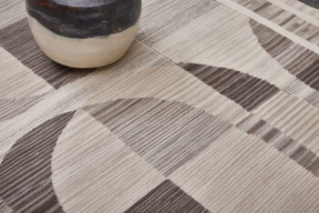 Diamond Carpets India, Ručne viazaný kusový koberec Da Vinci III DESP P115 Brown Stone Mix, 80x150, hnedá, obývacia izba