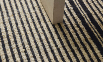 Diamond Carpets India, Ručne viazaný kusový koberec Elowen 116 Natural, 160x230, čierna, chodba / predsieň