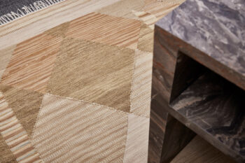 Diamond Carpets India, Ručne viazaný kusový koberec Fibonacci I DESP HL88 Beige Mix, 80x150, béžová, obývacia izba