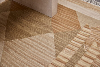 Diamond Carpets India, Ručne viazaný kusový koberec Fibonacci I DESP HL88 Beige Mix, 80x150, béžová, obývacia izba