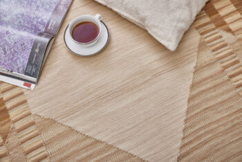 Diamond Carpets India, Ručne viazaný kusový koberec Fibonacci I DESP HL88 Beige Mix, 80x150, béžová, obývacia izba