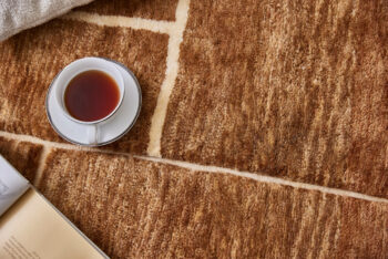 Diamond Carpets India, Ručne viazaný kusový koberec Filippo DESP P113 Brown Mix, 240x300, hnedá, obývacia izba