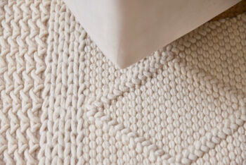 Diamond Carpets India, Ručne viazaný kusový koberec Geneva DE 7951 White Mix, 80x150, biela, obývacia izba