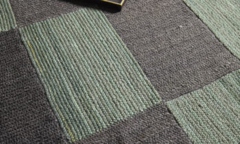 Diamond Carpets India, Ručne viazaný kusový koberec Geomoss SM 18 Green Black, 140x200, viacfarebná, chodba / predsieň