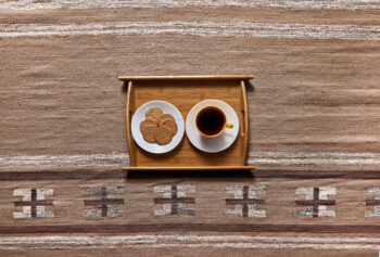 Diamond Carpets India, Ručne viazaný kusový koberec Ginger DESP P83 Brown Cream, 120x170, hnedá, chodba / predsieň