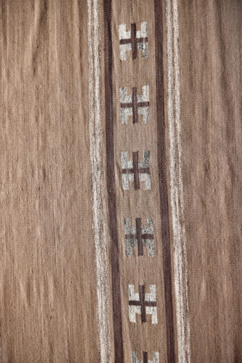 Diamond Carpets India, Ručne viazaný kusový koberec Ginger DESP P83 Brown Cream, 80x150, hnedá, chodba / predsieň