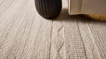 Diamond Carpets India, Ručne viazaný kusový koberec Grandeur DESP P54/2 Dune White, 200x290, béžová, chodba / predsieň