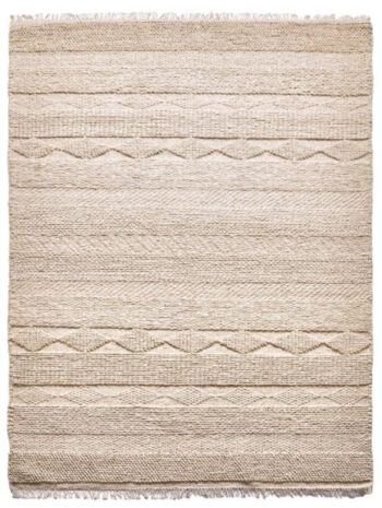 Diamond Carpets India, Ručne viazaný kusový koberec Grandeur DESP P54/2 Dune White, 300x400, béžová, chodba / predsieň