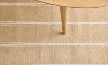 Diamond Carpets India, Ručne viazaný kusový koberec Hollis J 13 Natural, 80x150, béžová, chodba / predsieň