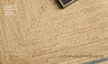 Diamond Carpets India, Ručne viazaný kusový koberec JREJ 36 Natural, 120x170, béžová, chodba / predsieň