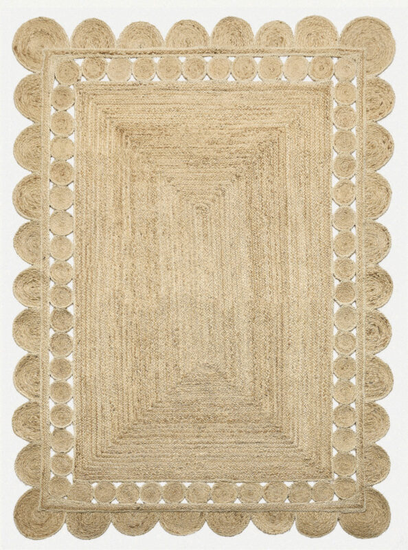 Diamond Carpets India, Ručne viazaný kusový koberec Juno J-38 Natural, 120x170, béžová, chodba / predsieň Diamond Carpets India, Ručne viazaný kusový koberec Juno J-38 Natural, 120x170, béžová, chodba / predsieň