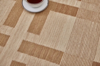 Diamond Carpets India, Ručne viazaný kusový koberec Leonidas DESP P124 Beige Mix, 120x170, béžová, hnedá, chodba / predsieň