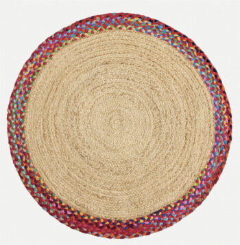 Diamond Carpets India, Ručne viazaný kusový koberec Lorne J 33 Natural kruh, 140x140, viacfarebná, chodba / predsieň