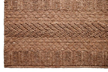 Diamond Carpets India, Ručne viazaný kusový koberec Louve DESP P91 Dust Natural, 120x170, hnedá, chodba / predsieň