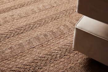 Diamond Carpets India, Ručne viazaný kusový koberec Louve DESP P91 Dust Natural, 80x150, hnedá, chodba / predsieň