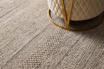 Diamond Carpets India, Ručne viazaný kusový koberec Mojave DESP P54 Sand, 300x400, béžová, chodba / predsieň