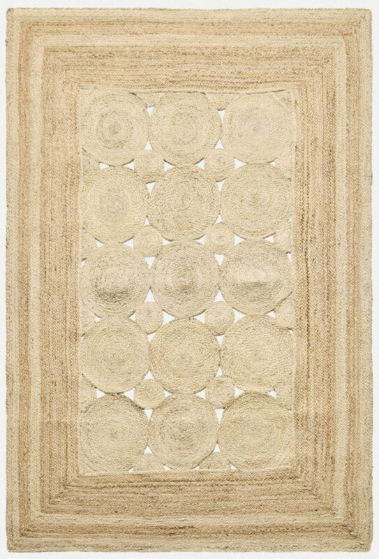 Diamond Carpets India, Ručne viazaný kusový koberec Noor J 35 Natural, 120x170, béžová, chodba / predsieň Diamond Carpets India, Ručne viazaný kusový koberec Noor J 35 Natural, 120x170, béžová, chodba / predsieň