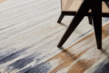 Diamond Carpets India, Ručne viazaný kusový koberec Ombre Paris DESP HL64 Ivory Charcoal, 200x290, viacfarebná, chodba / predsieň