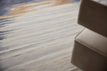Diamond Carpets India, Ručne viazaný kusový koberec Ombre Paris DESP HL64 Ivory Charcoal, 200x290, viacfarebná, chodba / predsieň