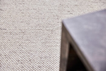 Diamond Carpets India, Ručne viazaný kusový koberec Salt DE 4061, 200x290, biela, obývacia izba