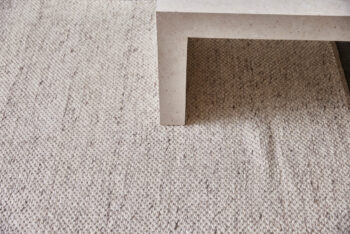 Diamond Carpets India, Ručne viazaný kusový koberec Salt DE 4061, 200x290, biela, obývacia izba