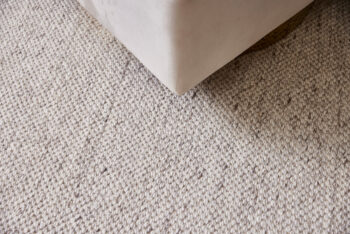 Diamond Carpets India, Ručne viazaný kusový koberec Salt DE 4061, 200x290, biela, obývacia izba