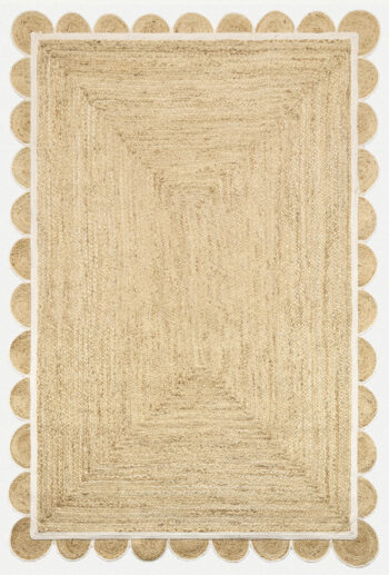 Diamond Carpets India, Ručne viazaný kusový koberec Solin J 40 Natural, 80x150, béžová, chodba / predsieň