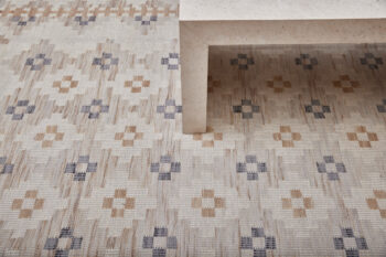 Diamond Carpets India, Ručne viazaný kusový koberec Sultan DESP P87 Ivory White Gold, 80x150, biela, chodba / predsieň