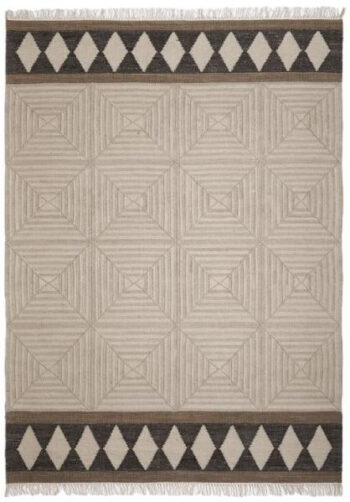 Diamond Carpets India, Ručne viazaný kusový koberec Villa Di Roma DE 2252 Multi Colour, 120x170, hnedá, chodba / predsieň