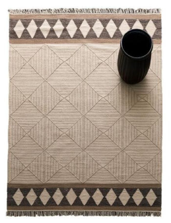 Diamond Carpets India, Ručne viazaný kusový koberec Villa Di Roma DE 2252 Multi Colour, 80x150, hnedá, chodba / predsieň