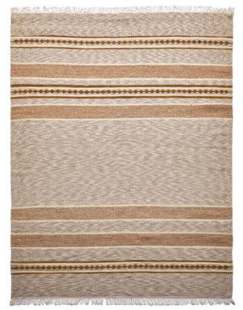 Diamond Carpets India, Ručne viazaný kusový koberec Wild West DESP HL62 Natural Brown, 200x290, hnedá, chodba / predsieň