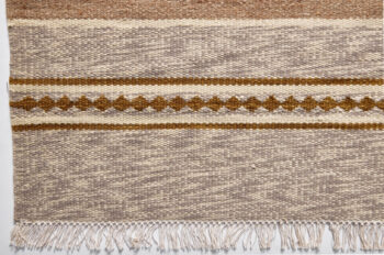 Diamond Carpets India, Ručne viazaný kusový koberec Wild West DESP HL62 Natural Brown, 200x290, hnedá, chodba / predsieň