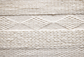 Diamond Carpets India, Ručne viazaný kusový koberec Winter DESP P88 Mohair White, 200x290, biela, obývacia izba