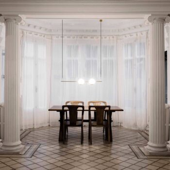 Dizajnérska závesná lampa Le Vita LED 2-plameňová