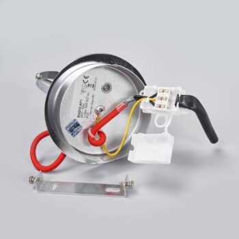 Dizajnová nástenná lampa Rádio v chróme