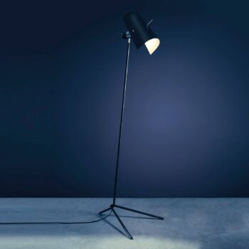 Dizajnová stojacia lampa Nemo Claritas, pohyblivá