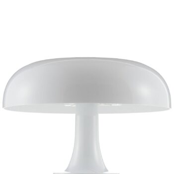 Dizajnová stolná lampa Artemide Nessino, biela