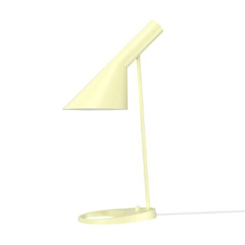 Dizajnová stolová lampa Louis Poulsen AJ Mini žltá