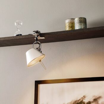 Dizajnová upínacia lampa Artemide Tolomeo Pinza