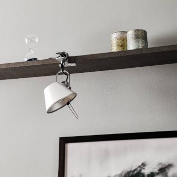 Dizajnová upínacia lampa Artemide Tolomeo Pinza