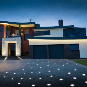 Dlažobný kameň Light Stone betón s LED 8 cm