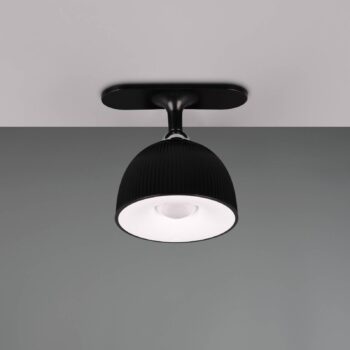 Dobíjacia stolová lampa Maxima LED, čierna, výška 41 cm, plast