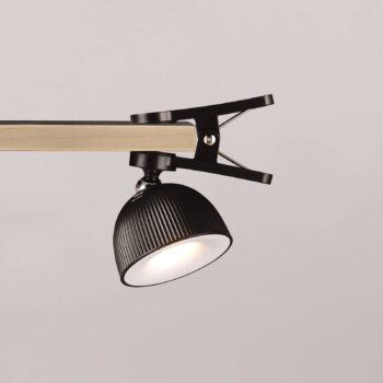 Dobíjacia stolová lampa Maxima LED, čierna, výška 41 cm, plast