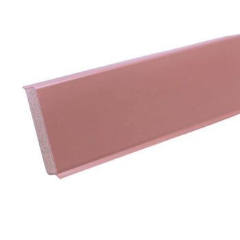 Döllken, Podlahová lišta Cubu Trendy Powder Rose 1463 2,5m, 2500x75x13 mm, ružová