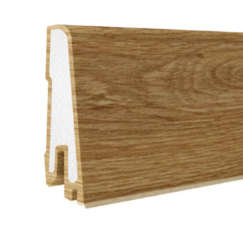 Döllken, Soklová podlahová lišta MOD60 Clip 2677, 2500x60x14,5 mm, hnedá